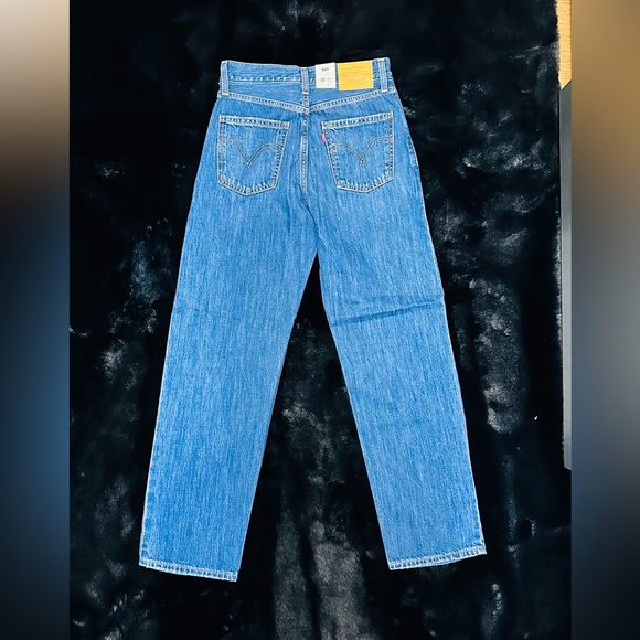 LEVIS Dad Blue Straight Leg Jeans - Picture 10 of 13